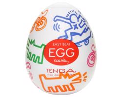 TENGA Egg Keith Haring Street - masturbačné vajíčko (1 ks)