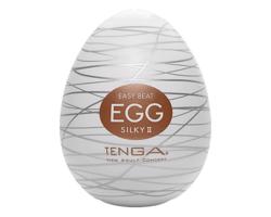 TENGA Egg Silky II - jemné potešenie pre neho (1 ks)