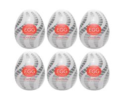 TENGA Egg Tornado - vajíčko na potešenie (6 ks)