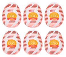 TENGA Egg Tube - masturbačné vajíčko (6ks)