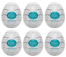 TENGA Egg Wavy II - masturbačné vajíčko (6ks)