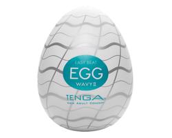 TENGA Egg Wavy II - vlnivé vajíčko (1 ks) pre potešenie