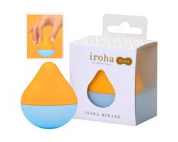 TENGA Iroha mini - malý klitorisový vibrátor (oranžovo-modrý)