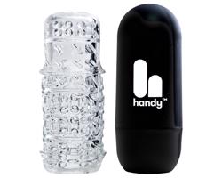 The Handy TrueGrip Gen 2 Sleeve - Masturbator (Transparent)