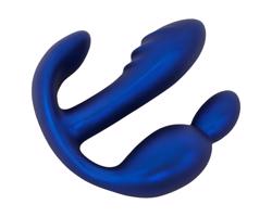 Tracy's Dog - Dual-Ended Remote-Controlled Vibrator (Blue)