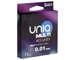 Uniq - latexové kondómy bez latexu (3ks)