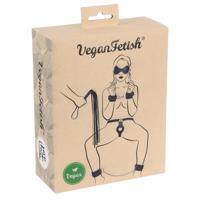 Vegan Fetish - viazacia súprava (7 kusov) - čierna