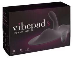 VibePad 3 - bezdrôtový G-bodový vankúšový vibrátor (čierny)