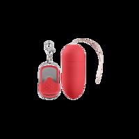 Vibrating Egg with 10 Speeds and Remote Control - L - Pink