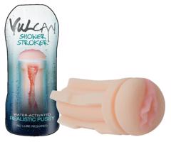 Vulcan Shower Stroker - realistická vagina (prírodná)