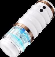 Warrior - Auto Thrusting Stroker Automatic Male Masturbator White