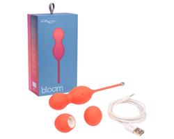 We-Vibe Bloom - venušine guličky s vymeniteľnými závažiami (oranžová)