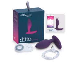 We-Vibe Ditto - akumulátorový análny vibrátor (fialový)