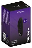 We-Vibe Moxie+ - Nabíjací, rádiom riadený, inteligentný vibrátor na klitoris (čierny)