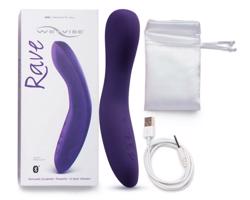 We-Vibe Rave - Inteligentný nabíjateľný vibrátor na bod G (fialový)