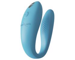 We-Vibe Sync Go - inteligentný nabíjateľný pár vibrátor (tyrkysový)