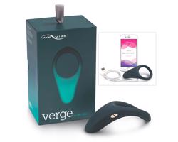 We-Vibe Verge - nabíjací vibračný krúžok na penis (sivý)