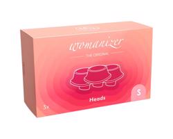 Womanizer Premium Eco - náhradná sacia hlavica sada - ružová (3 ks)