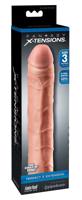 X-TENSION Perfect 3 - realistický návlek na penis (22,8cm) - prírodný