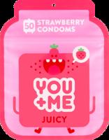 You Me JUICY – ochutené kondómy (50 ks)