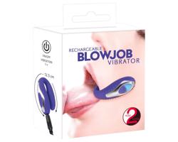 You2Toys - Blowjob - akumulátorový silikónový ústny vibrátor (fialový)