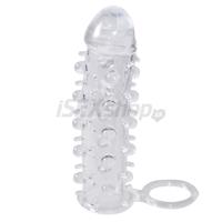 You2Toys Crystal Skin &amp;amp;#45; návlek na penis s krúžkom na semenníky