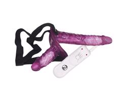 You2Toys - Dvojité vibračné strap-on vzrušenie