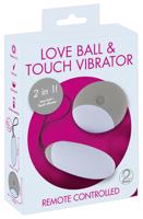 You2Toys Love ball - cordless, 2in1 vibrating egg (grey)