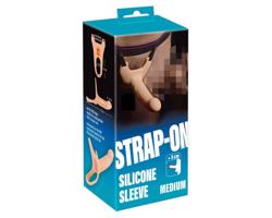 You2Toys - Nastaviteľný dutý strap-on dildó (stredný) - prírodný