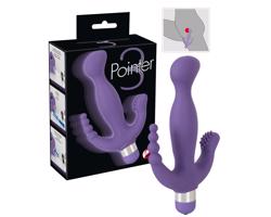 You2Toys - Pointer - Trojitý pôžitok vibrátor (fialový)