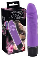 You2Toys - Silicone Lover - realistický vibrátor (fialový)