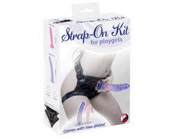 You2Toys - Strap-on sada so 2 dildami