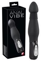 You2Toys Thrusting Anal Vibe - análny vibrátor s posuvom (čierny)