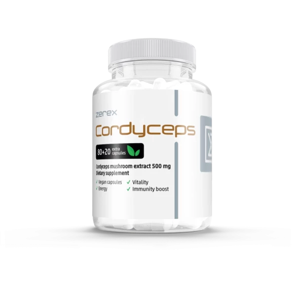 Zerex Cordyceps 40% 80 + 20 kapsúl