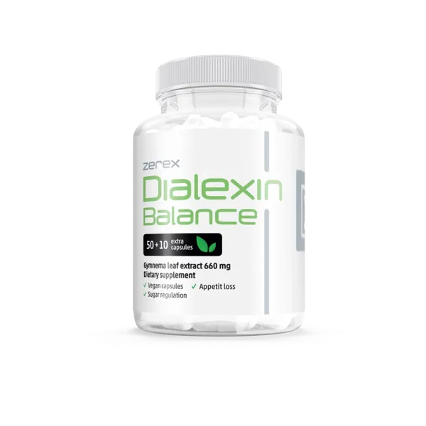 Zerex Dialexin Balance 660 mg pre diabetikov 50 + 10 kapsúl