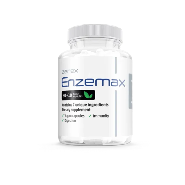 Zerex Enzemax pre podporu trávenia 50 + 10 kapsúl