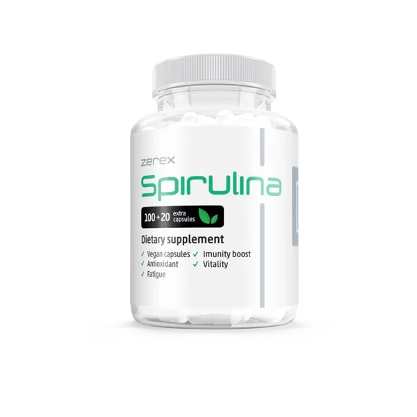 Zerex Spirulina 500 mg 100 + 20 kapsúl