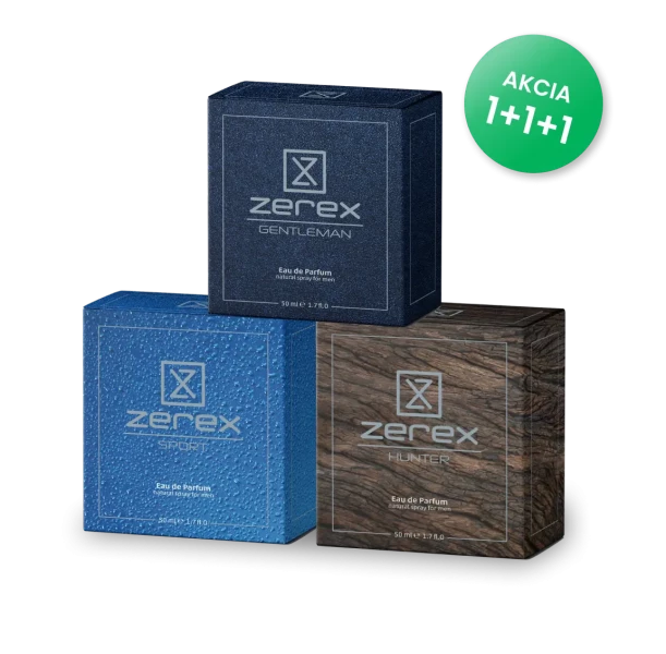 Zerex Trio pánskych parfémov 3x 50 ml